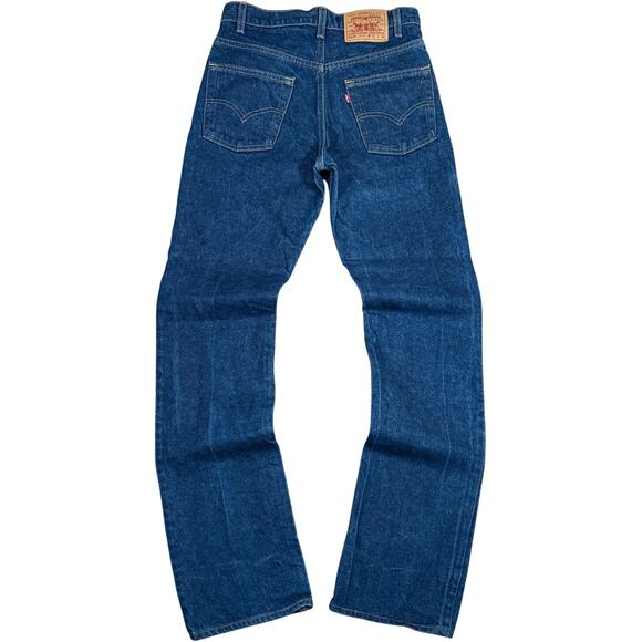 Vintage Levi’s 517 Boot Cut Jeans 30x35 Made in USA 1998 Dark Wash Denim 90s - Picture 1 of 9